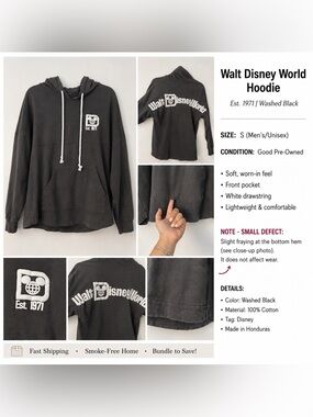Disney Parks- Hooded Spirit Jersey